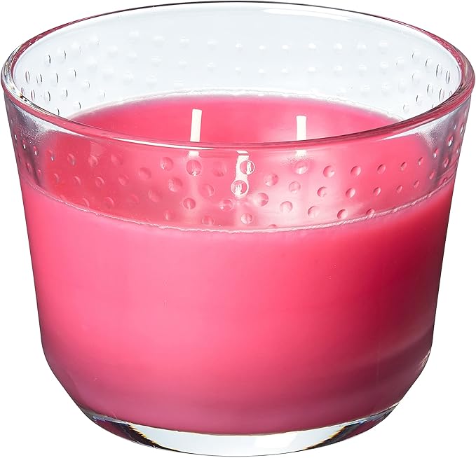Glade Sheer Vanilla Embrace, Fragrance Candle Infused with Essential Oils, Air Freshener Candle, 3-Wick Candle, 6.8 Oz, 3 Count
