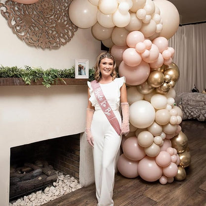 Sand White Balloons 12 Inch, 50Pcs Beige Matte Retro Off White Cream Latex Helium Balloons for Birthday Wedding Baby Shower Anniversary Party Decoration