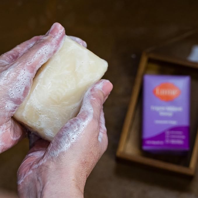 Lume Triple Milled Bar Soap - Rich Moisture & Gentle Cleansing - Paraben Free, Phthalate Free, Skin Safe - 5 ounce (Lavender Sage)