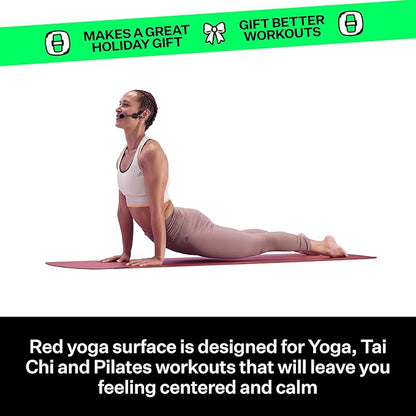 Les Mills™ MBX MAT™ Dual Sided Exercise Mat For Yoga and Dynamic Exercise Training At Home and Gym Use