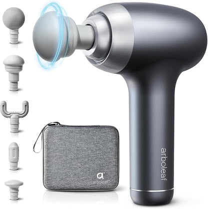 arboleaf Massage Gun Deep Tissue - Althletic Percussion Muscle Back Massager for Pain Relief Powerful Electric Massage Gun with Case, Portable, Handheld