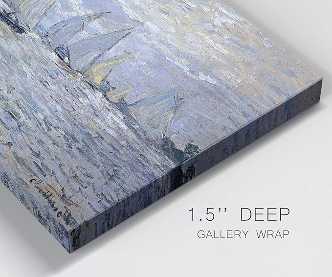 Home Decor Landscape Canvas Wall Art Abstract Floral Painting Modern Pictures Artwork Decoration for Living Room Kitchen Bathroom Office, Ready to Hang