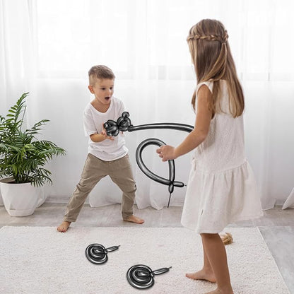 Metallic Black Long Balloons Premium 260 Twisting Animals Magic Balloons for Birthday Kids Wedding Party Supply 100pcs