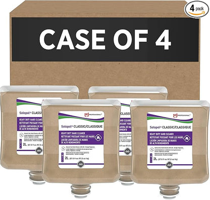 SOLOPOL CLASSIC HEAVY DUTY HAND CLEANSER 2 LITER, 4 COUNT