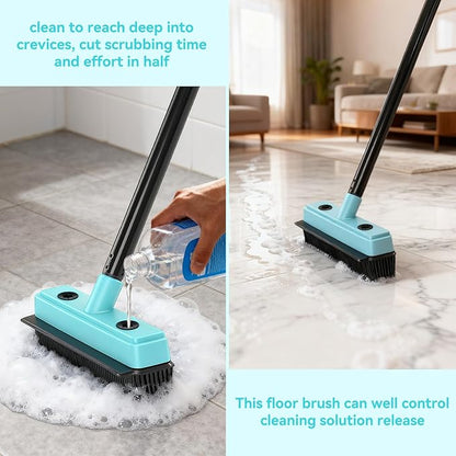 Rubber Broom for Carpet Pet Hair Remover,with Multifunction Magic Broom,air Broom,for pet Removal Fluff Carpet, Hardwood Floor, Cleans Glass, Fine Dust, Hair, Liquid (Black)