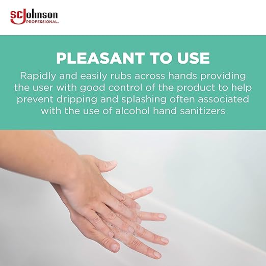 SC Johnson Professional Alcare Extra Foaming Hand Sanitizer, 47ml Pump Bottle, 12 Pack