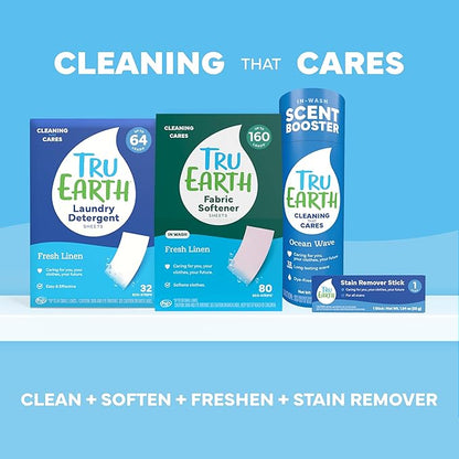 Tru Earth | Scent Booster | Ocean Wave | Odor Protection | 7.1oz