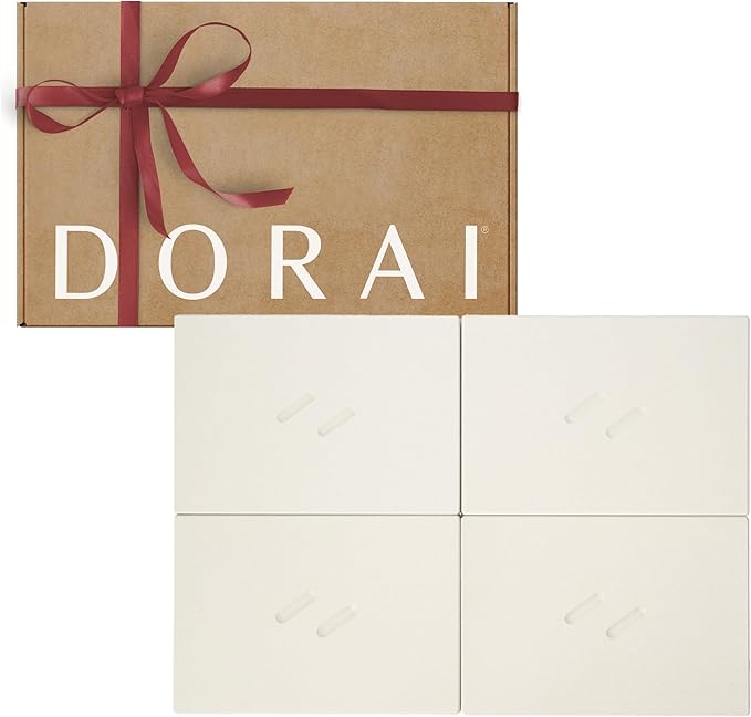 Dorai Home Stone Bath Mat for Bathroom – Large, Quick-Drying, Non-Slip Surface, Customizable Design, 22.3" L x 31.6" W x 0.6" H, Sandstone