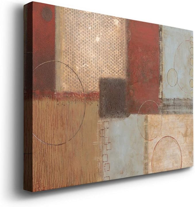 Home Decor Landscape Canvas Wall Art Abstract Floral Painting Modern Pictures Artwork Decoration for Living Room Kitchen Bathroom Office, Ready to Hang