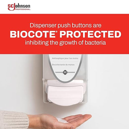 SC Johnson Professional InstantFoam Hand Sanitizer Starter Kit with Dispenser and 1L Foam Hand Sanitizer Cartridge