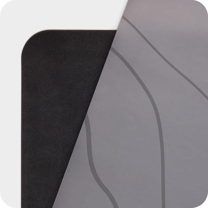WeGym Yoga Mat, 4mm Cushioned Exercise Mat for Yoga, Pilates, Home Workouts - Anti Slip Polyurethane Suede Yoga Mat with Carrying Strap