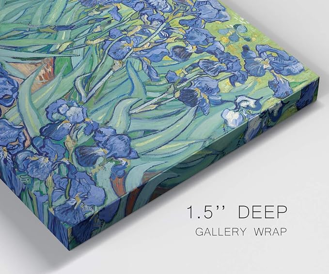 Wexford Home Home Decor Landscape Canvas Wall Art Abstract Floral Painting Modern Pictures Artwork Decoration for Living Room Kitchen Bathroom Office, Ready to Hang, 24x36