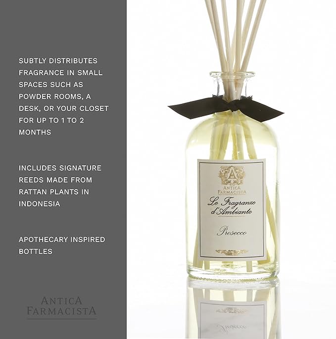 Antica Farmacista Home Ambiance Diffuser, Prosecco, 3.4 Fl Oz