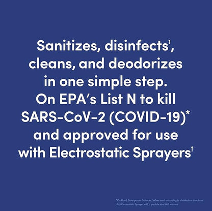 Bioesque Botanical Disinfectant Solution, Heavy Duty Broad-Spectrum Disinfectant, Kills 99.9% of Bacteria, Viruses*, Fungi, & Molds, 1 Gallon (Pack of 4)