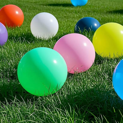 50 Pack Giant Balloons 36 Inch 17 Kinds Colors Latex Colorful Party Big Balloon Bulk for Various Party Events Decorations