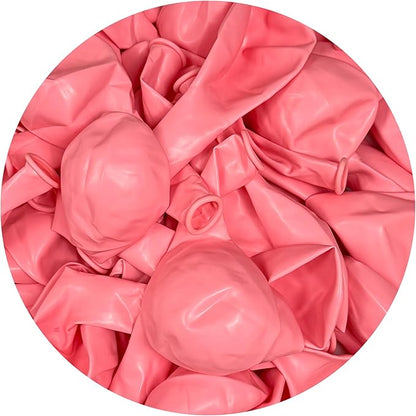 Baby Pink Balloons 50 Pack, 12 Inch Latex Balloons, Baby Pink Balloon Pack For Birthdays, Weddings, Baby Showers, Holidays