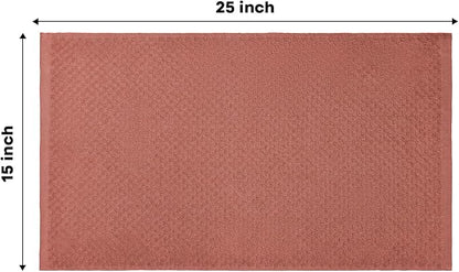 Artoid Mode Ring Spun Cotton Red Kitchen Dish Towels, 15x25 Inch Ultra Soft Absorbent Quick Drying Household Cleaning Tea Towels Bar Towels Set of 4
