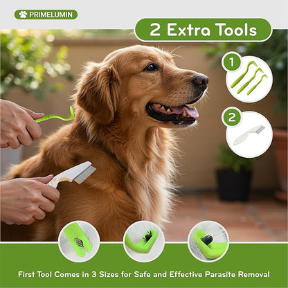 Pet Hair Removal Glove - Electrostatic Fur Remover Mitt for Dogs and Cats, Reusable Washable Pet Hair Remover Tool for Furniture, Couch, Carpet, Car Seat, Laundry