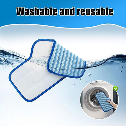 Steam Mop Pads for Dupray Neat Steam Cleaner, 6 Pack Neat Washable and Reusable Microfiber Pads for Dupray Steam Cleaner, Accessories for Dupray Neat Steam Cleaner