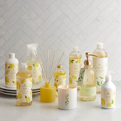 Thymes Hand Wash Refill - Scented Liquid Hand Soap Refill - Deeply Cleansing & Hydrating Formula - Plant-Based Skin Care - Clean & Invigorating Blend (Fresh-Cut Basil, 24.5 fl oz)