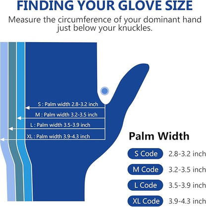 squish Disposable Gloves,Clear Vinyl Gloves Latex Free Powder-Free Glove Cleaning Health Gloves for Kitchen Cooking Cleaning Food Handling, 100PCS/Box, X-Large