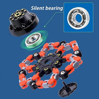 6pcs Transformable Fidget Spinners Children's Advanced Fidget Toys for Stress Relief Ideal Fidget Spinners for Sensory Toys for Boys and Girls with Autism，Party Favors