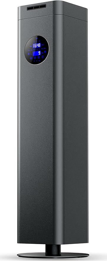 1500ml Scent Air Machine for Home, 4000 sq. ft Coverage Waterless Diffuser Essential Oil Diffuser Hotel Scent Diffuser Cold Air Nebulizer for Large Room Hotel Office (Titanium Gray)