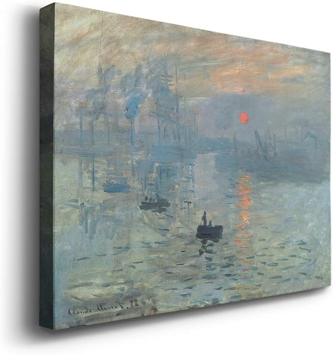 Home Decor Landscape Canvas Wall Art Abstract Floral Painting Modern Pictures Artwork Decoration for Living Room Kitchen Bathroom Office, Ready to Hang