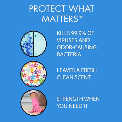 In-Cide Hospital Grade Disinfectant Spray - EPA Registered Cleaner Kills 99.9% MRSA, Norovirus - Medical Grade for Home Office Clinic - Fresh Scent - 1 Gallon + 32oz Bundle