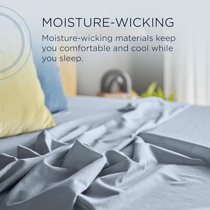 TEMPUR ProAir Sheet Set Sleepy Blue - Twin