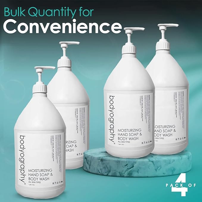 World Amenities Bodyography Hand Soap and Body Wash