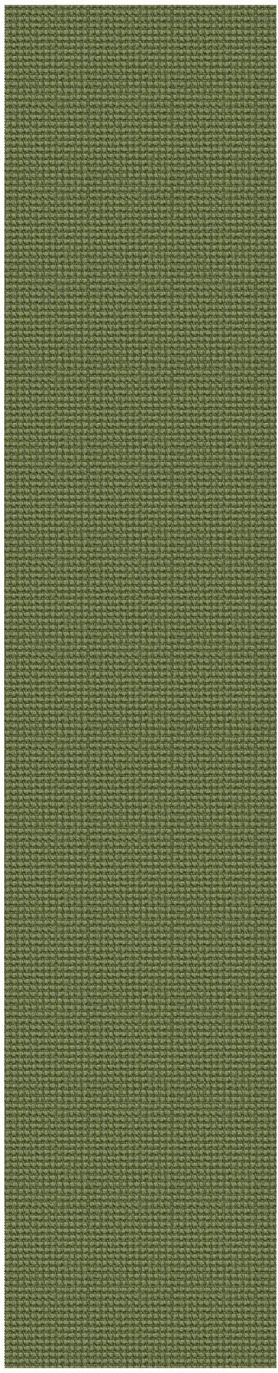 EARTHALL Woven Runner Rug 2x10 Ft Washable Runners for Hallways Long Cotton Non Slip Rubber Backed Kitchen Runner Braided Indoor Floor Carpet for Entryway, Hallway, Kitchen, Green