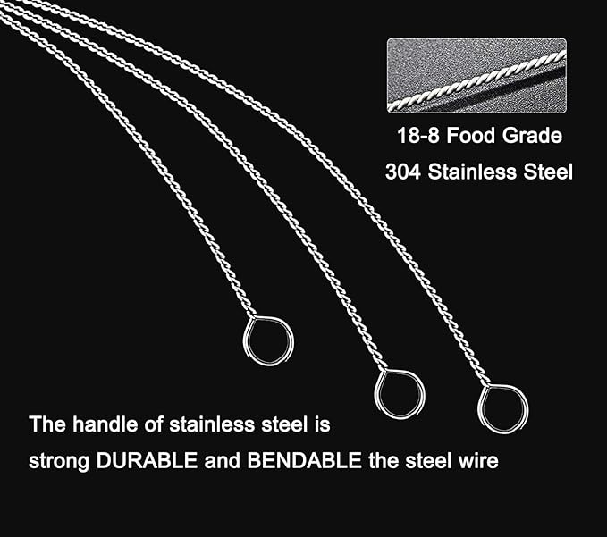 Straw Cleaner Brush for Stanley Cup, Pipe Cleaners Extend 10in Length x 2/5in diam, Straw Cleaning Brush for Tube, Tube Cleaner with Nylon Bristles and Stainless Steel Handle Set of 10 Pack