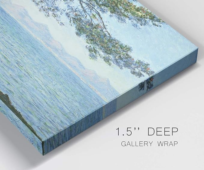 Home Decor Landscape Canvas Wall Art Abstract Floral Painting Modern Pictures Artwork Decoration for Living Room Kitchen Bathroom Office, Ready to Hang