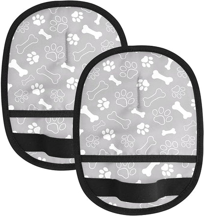 Pet Grooming Gloves Reusable Dog & Cat Hair Remover for Furniture, Car Interiors Multi-Surface Deshedding Tool for Carpets, Bedding & Home Cleaning