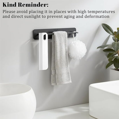 8.6" Kitchen Countertop Squeegee for Shower Small Silicone Squeegee for Glass Doors Window Cleaning Scraper for Mirror Sink Counter Bathroom, White Grey
