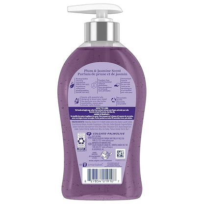 Softsoap Renewed Liquid Hand Soap, Paraben Free, pH Balanced, Plum and Jasmine Scent, 11.25 fl oz Pump Bottle, 6 pack