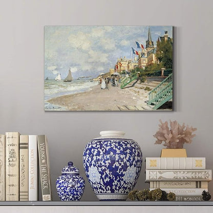 Home Decor Landscape Canvas Wall Art Abstract Floral Painting Modern Pictures Artwork Decoration for Living Room Kitchen Bathroom Office, Ready to Hang
