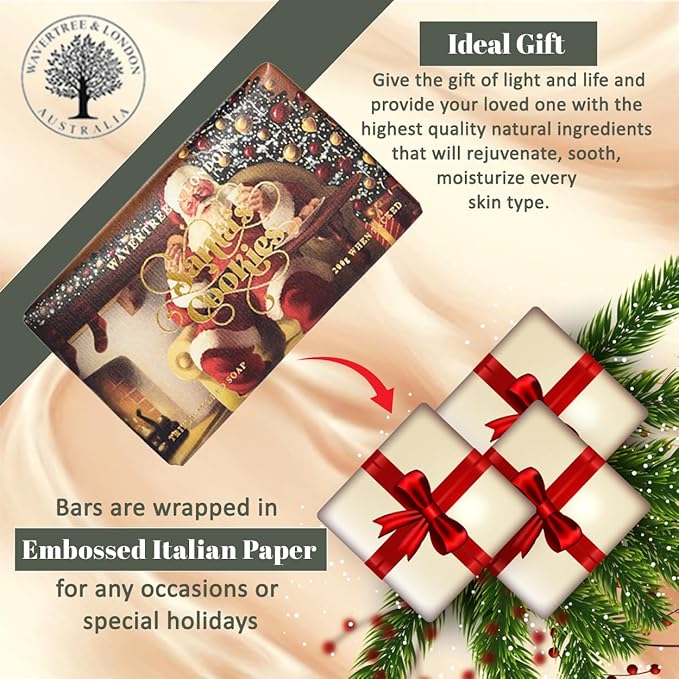 Wavertree & London Frangipani and Gardenia Scented Natural Soap (8 Bars), 7oz Moisturizing French Triple Milled Soap Bars enriched with shea butter - Pure Plant Oil Bath & Body Bars for All Skin Types