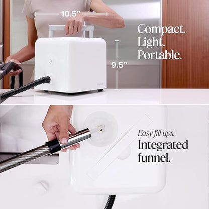 Dupray Neat Steam Cleaner with 40-Piece Accessory Kit, Powerful, chemical-free cleaning for floors, cars, tiles, grout, and more. *Kills 99.9% of Bacteria & Viruses