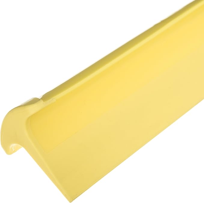 SPARTA 3656704 Plastic Floor Squeegee, Shower Squeegee, Heavy Duty Squeegee With Rubber Blade For Windows, Glass, Shower Doors, Floors, Windshields, 20 Inches, Yellow, (Pack of 6)