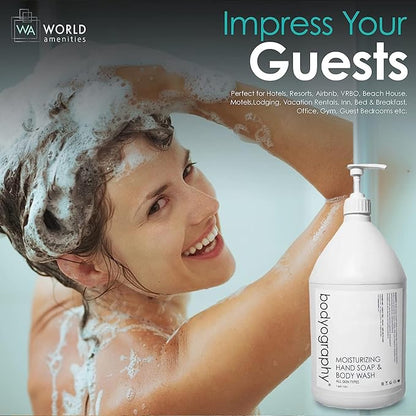 World Amenities Bodyography Hand Soap and Body Wash