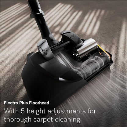 Miele New Guard L1 Bagged Canister Vacuum Cleaner with AirClean Filter, Electro Plus Floorhead, AllTeQ Universal Floorhead, LED Display Panel, in Nordic Blue/Space Grey