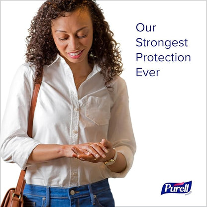 Purell Prime Defense Advanced Hand Sanitizer, Fragrance Free, Our Maximum Strength Formula, 2 fl oz Travel-Size Pump Bottles (Pack of 6) - 3299-04-EC