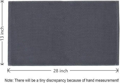 Mia'sDream Cotton Kitchen Towels and Dish Cloths Sets, Waffle Weave Dish Towels for Kitchen Drying Dishes, Soft and Absorbent Kitchen Hand Towels Washcloths, 13inch x 28inch 3 Pack (Dark Gray)