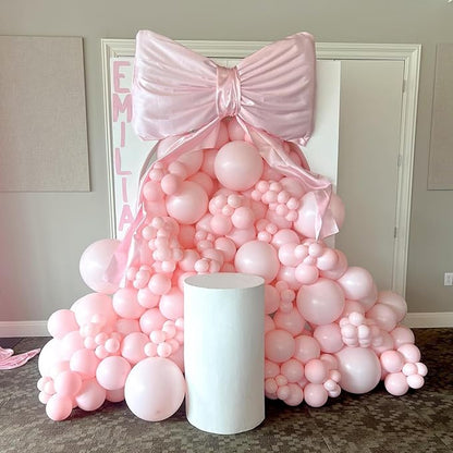 Pastel Pink Balloons - 30 Pcs, 12 Inch, Light Pink, Helium, Baby Shower, Princess Birthday Party Decorations