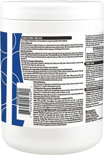 Micro-Scientific Opti-Cide Max Disinfecting Wipes (2 Pack) - 320 Wipes - Hospital Grade EPA Registered Disinfectant Cleaner