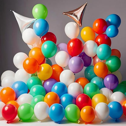 300 Pcs 12 Inch Balloons 15 Kinds Colors Latex Colorful Party Balloon Bulk for Various Party Events Decorations