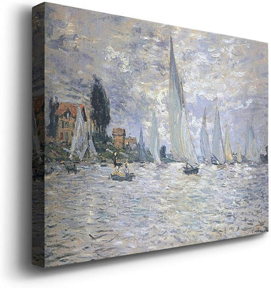 Home Decor Landscape Canvas Wall Art Abstract Floral Painting Modern Pictures Artwork Decoration for Living Room Kitchen Bathroom Office, Ready to Hang