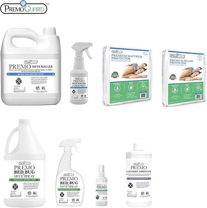Bed Bug & Mite Laundry Detergent Additive by Premo Guard – 32 oz – Child & Pet Friendly – Stain & Odor Free – Best Natural Non-Toxin Treatment